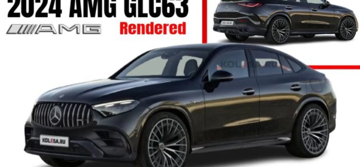 2024 Mercedes-AMG GLC 63 Coupe Rendered