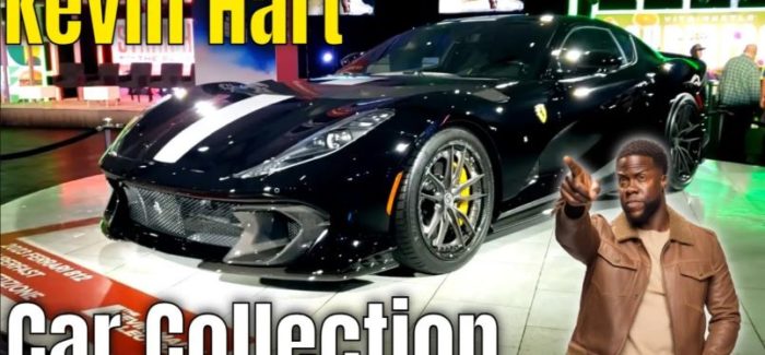 Kevin Hart Car Collection at the Los Angeles Auto Show 2023