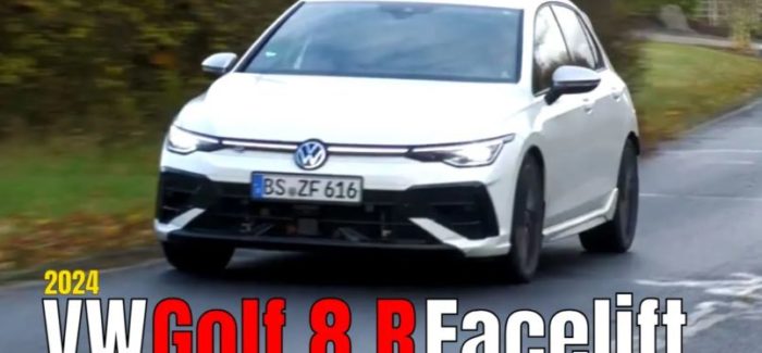 2024 Volkswagen Golf 8 R Facelift Testing and Exhaust Sound