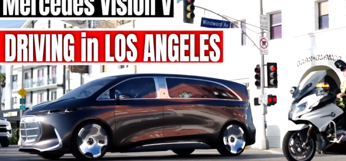 Mercedes Vision V – A 65-Inch Screen and Luxury Like You’ve Never Seen