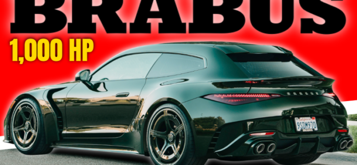 The BRABUS ROCKET GTS MEAN GREEN: Hybrid Power Meets Carbon Art