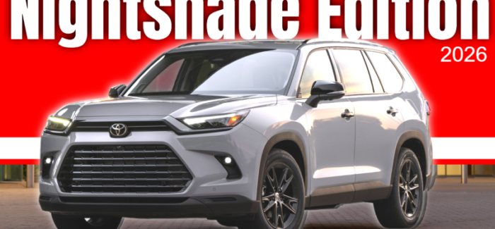 First Look at the 2026 Toyota Grand Highlander Nightshade – Blacked Out & Upgraded