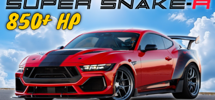 Shelby’s Most Extreme Mustang Yet – Meet the 2026 Super Snake-R