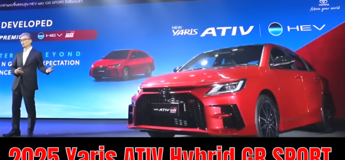 New Yaris ATIV Hybrid Electric Vehicle GR SPORT Revealed: What Changed And What You Get