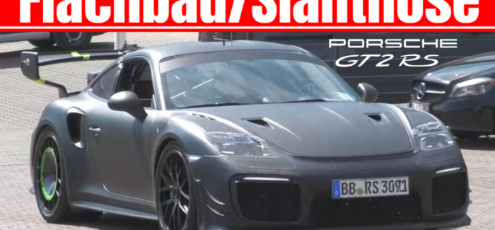 Porsche Slantnose Comeback? 991 GT2 RS Test Mule Laps the Nürburgring