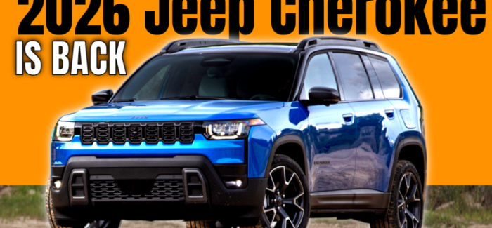 2026 Jeep Cherokee First Look: Hybrid Power, More Space, Real Angles