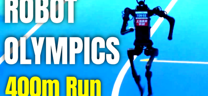 400m Final Shocks Crowd at 2025 World Humanoid Robot Games