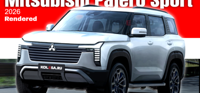 Next-Gen Mitsubishi Pajero Sport  Render Looks Nothing Like You Expected