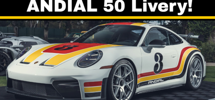 Special Porsche 911 GT3 ANDIAL 50 Livery Honors Racing Legacy