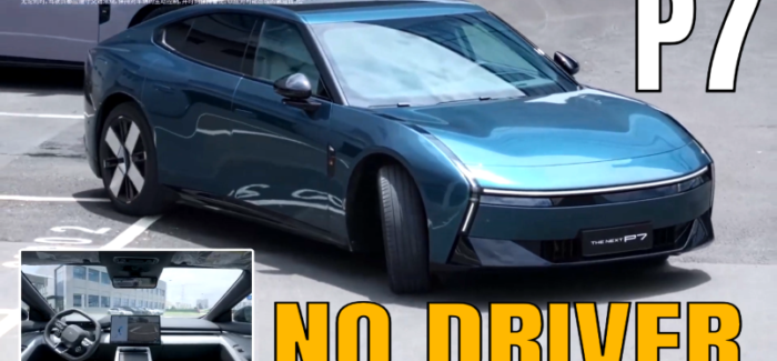 Inside XPeng’s Unmanned Factory: P7 Cars Ship Themselves