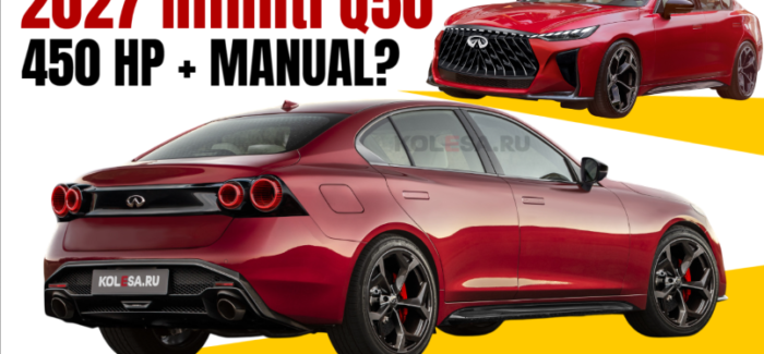 Infiniti Q50 Returns: Nissan Z Power, Manual Option, Skyline-Style Light