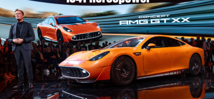 Mercedes AMG GT XX Concept: First Look at AMG’s Electric Future
