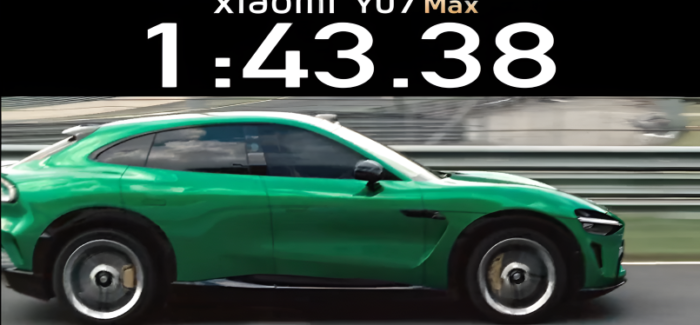 Full Lap Proof: Xiaomi YU7 Clocks 1:43.384 at Zhejiang and Tops Its Class