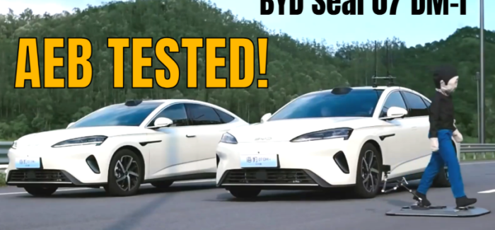 BYD Seal 07 DM-i 2026: Automatic Emergency Braking Test Results Explained