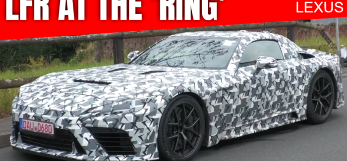 2027 Lexus LFR Prototype: Ducktail vs Wing at the Nürburgring