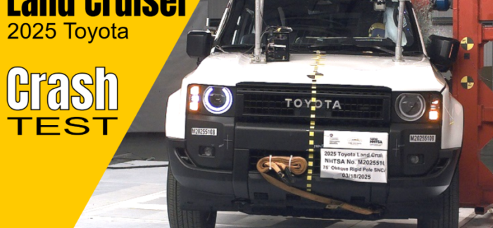How Safe Is the 2025 Toyota Land Cruiser? Official Crash Test Revealed