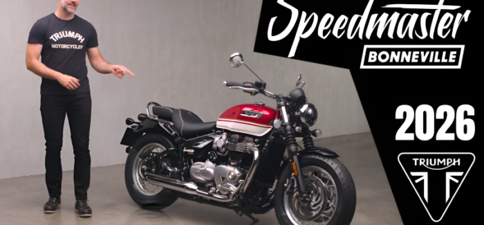 New 2026 Triumph Bonneville Speedmaster First Look & Features