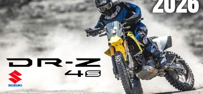 All-New 2026 Suzuki DR-Z4S: Trail-Ready, Street-Smart, Pure Fun