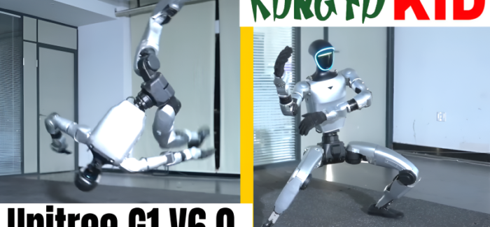 Unitree G1 Kungfu Kid V6.0 Performs Real-Time Backflip