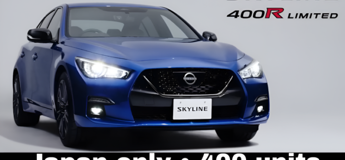 Infiniti Q50 Lives On as Nissan Skyline 400R Limited Edition