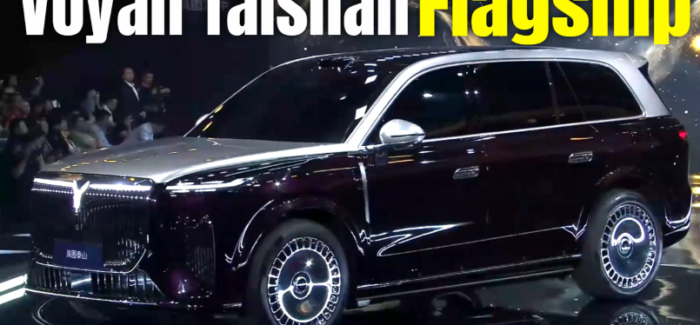 New Voyah Taishan: Full-Size Luxury SUV With Real Electric Daily Driving