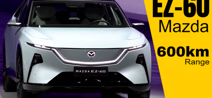 New Mazda EZ-60 Revealed: 255hp SUV With Huge Tech Upgrades
