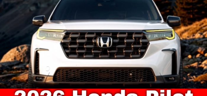 Honda Pilot Facelift First Look in Render – Bigger Screen, New Grille, Hybrid Incoming?