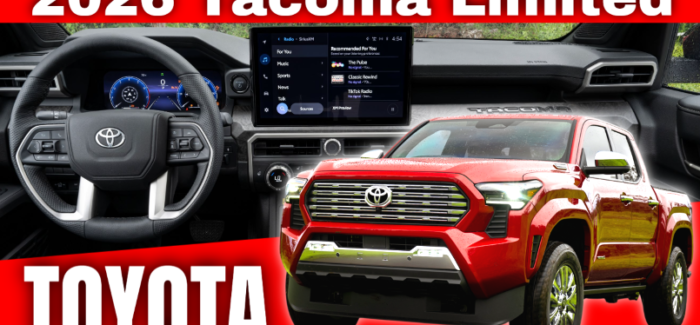 New 2026 Toyota Tacoma Limited – Hybrid Power Meets Premium Comfort