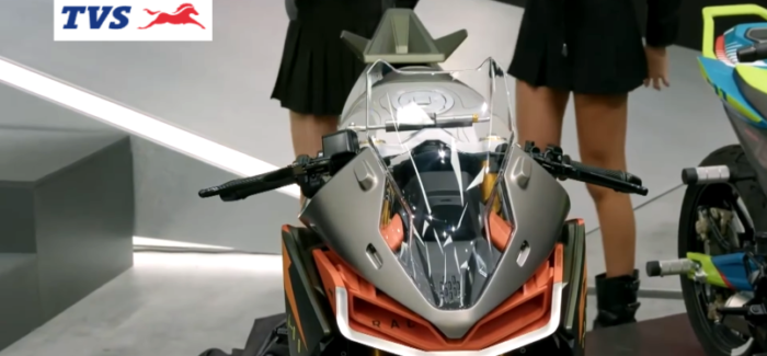 TVS at EICMA 2025: Tangent RR, Electric eFX 30, Apache RTX 300 Revealed