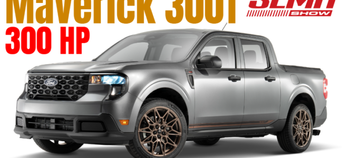 Meet the Ford Maverick 300T: A 300 HP Pocket Rocket Pickup!