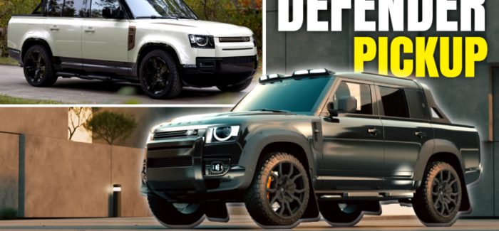 New Defender 130 Pickup With 425 bhp V8: Luxury Redefined