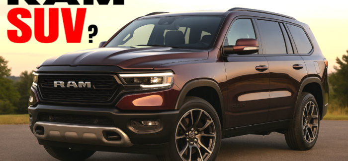 Ram Confirms Its First SUV for 2028 — Game Changer for the Brand?