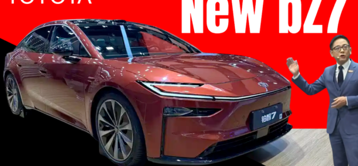 The New Toyota bZ7: HarmonyOS, LiDAR, and Real Long Range