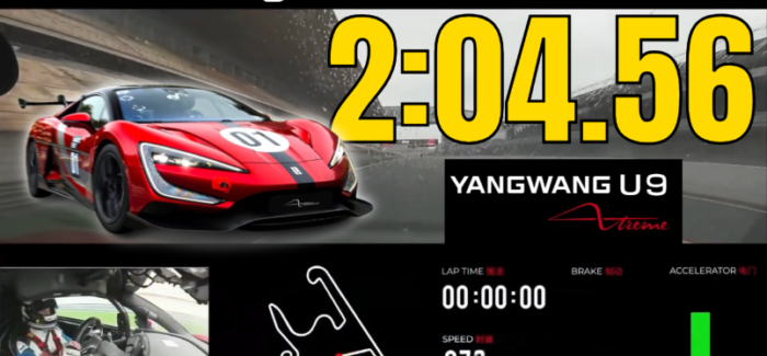 Yangwang U9 Xtreme Sets Wild 2:04 Lap In The Rain at Shanghai Circuit