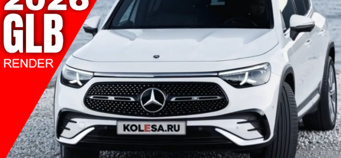 New 2026 Mercedes Benz GLB Render – Electric Power, Big Tech, Bold Design