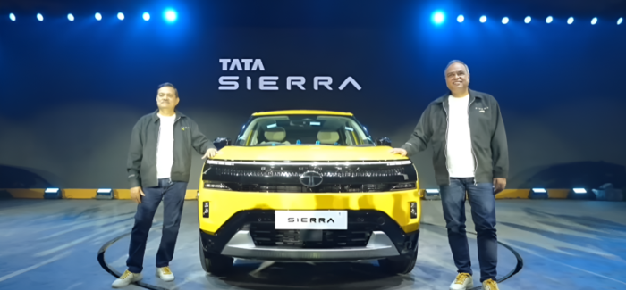 All-New 2025 Tata Sierra Revealed: Features, Engines, and Pricing
