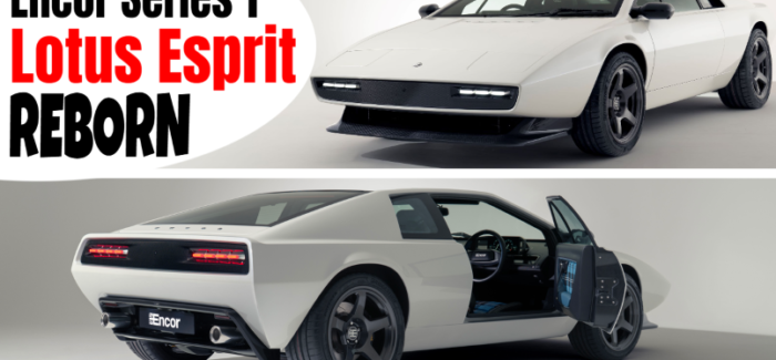 Lotus Esprit Encor Series 1: The Analogue Supercar Reimagined