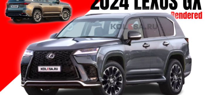 NEW 2024 LEXUS GX Rendered