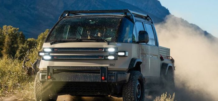 Canoo American Bulldog Electric Pickup Truck