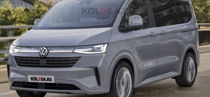 New 2025 Volkswagen Transporter T7 Rendered