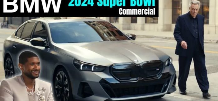 BMW 2024 Super Bowl Commercial Starring Christopher Walken and Usher