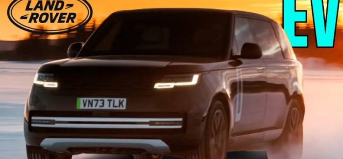 Range Rover EV Electric Testing in Cold Weather