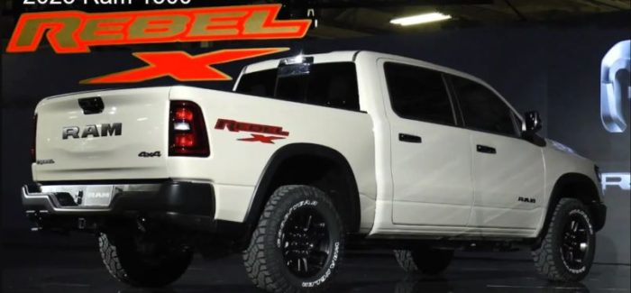 2025 Ram 1500 Rebel X Rugged Truck Revealed