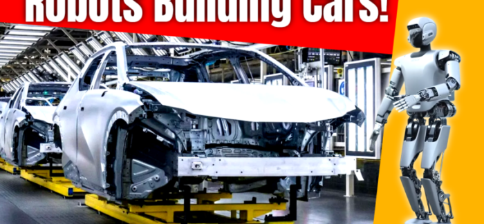 Inside the Factory Where Robots Build Cars Together Like a Hive Mind