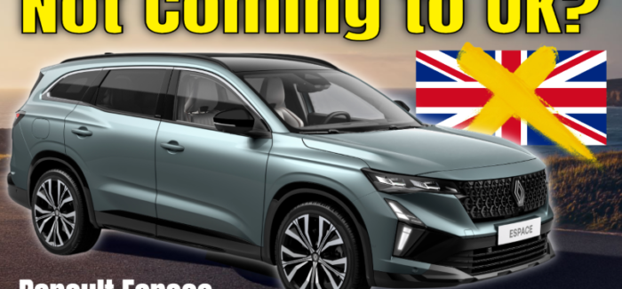Why the 2025 Renault Espace Still Will Not Come to the UK – And What You Are Missing