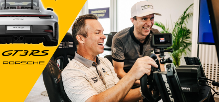 What Happens When a Golfer Drives a Porsche 911 GT3 RS on a Simulator?