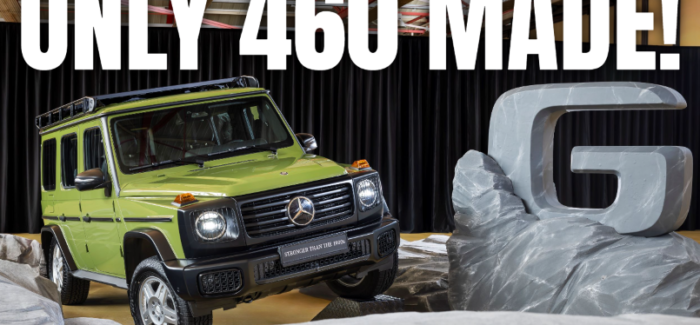 2026 G550 Throwback Edition Looks Like the 1980s But Drives Like the Future