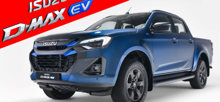 First Look at the New Electric Isuzu D-Max EV Pickup Truck!