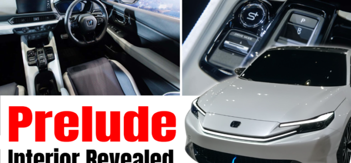 The New Honda Prelude Is Back With a Hybrid Twist – First Look Inside!