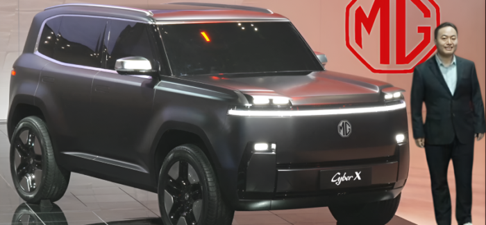 You Will Not Believe MG’s New Cyber X Concept SUV!
